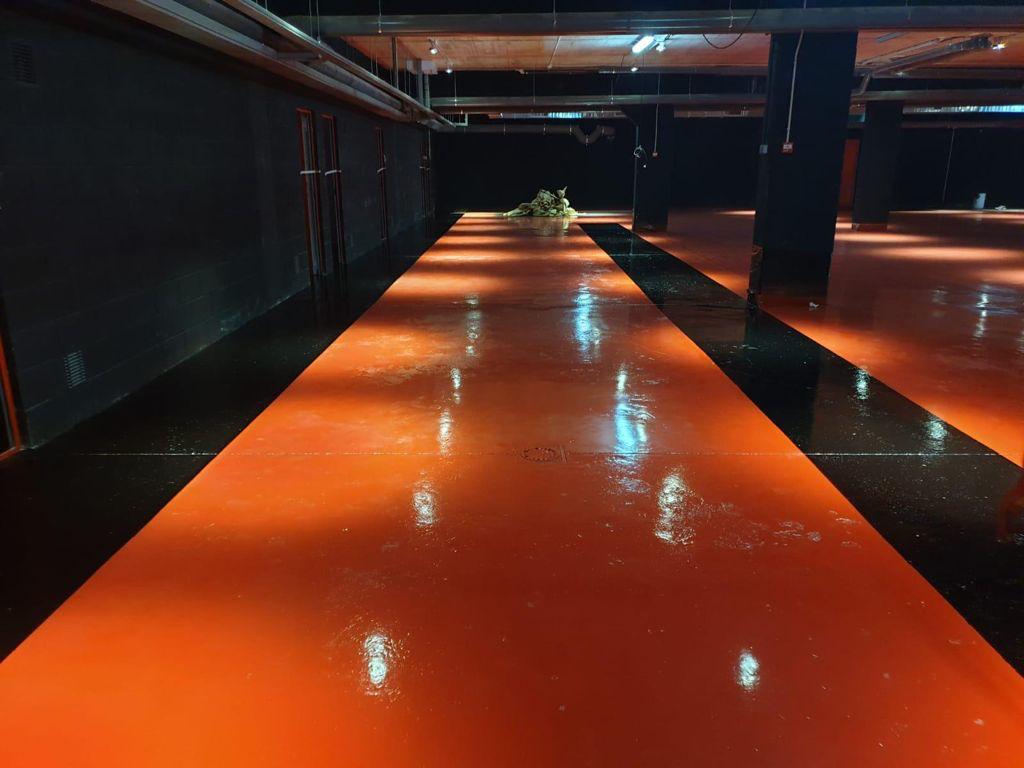 PAVITOP WATER microcemento garaje